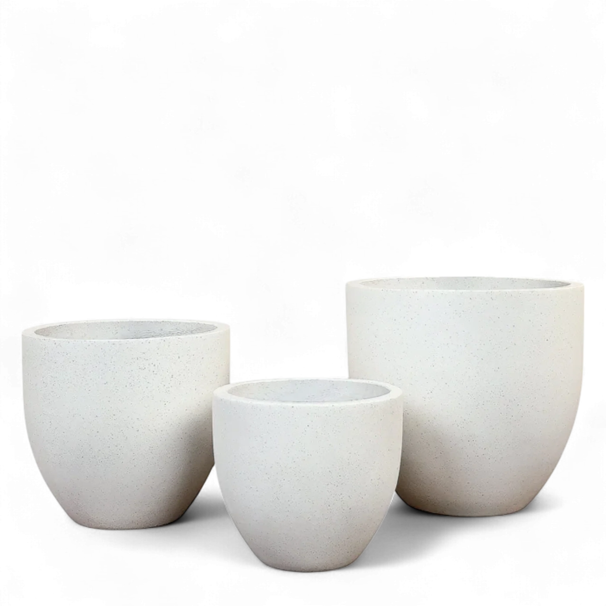 White Terrazzo Pots - Image 5