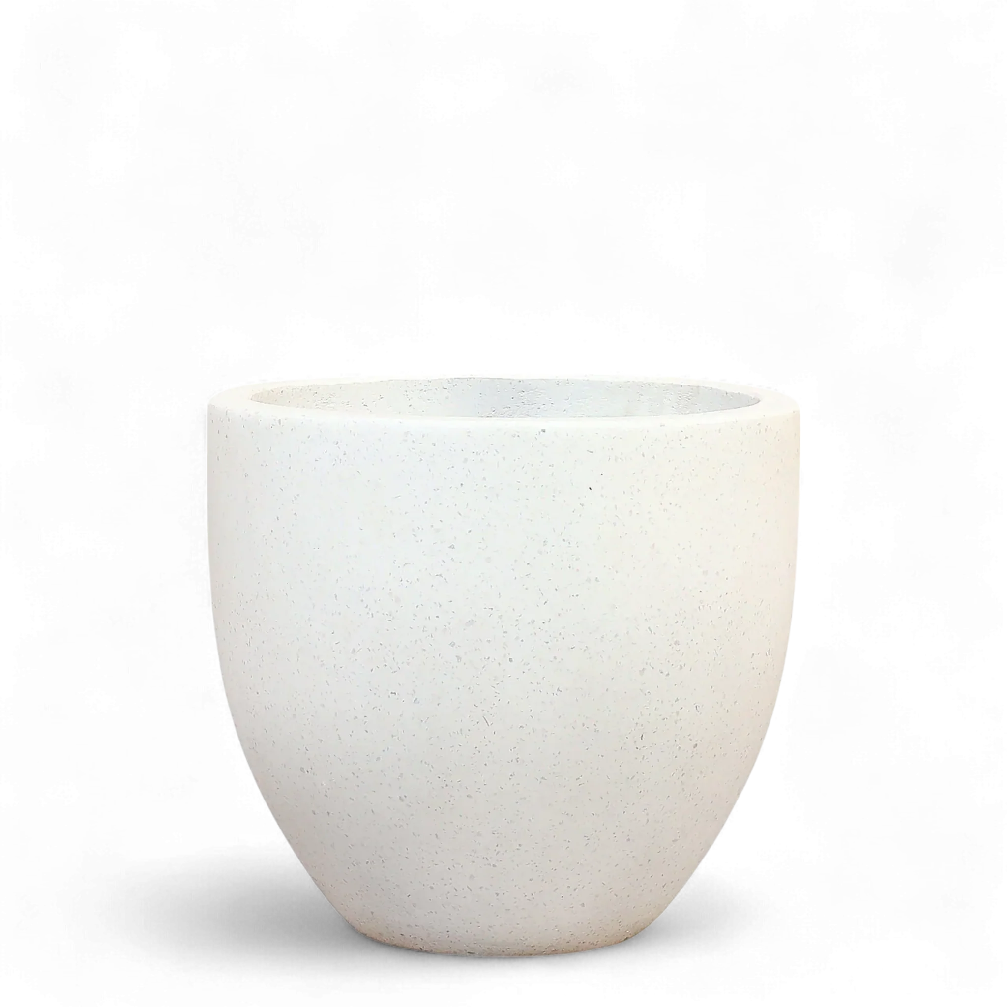 White Terrazzo Pot - Small - Image 2