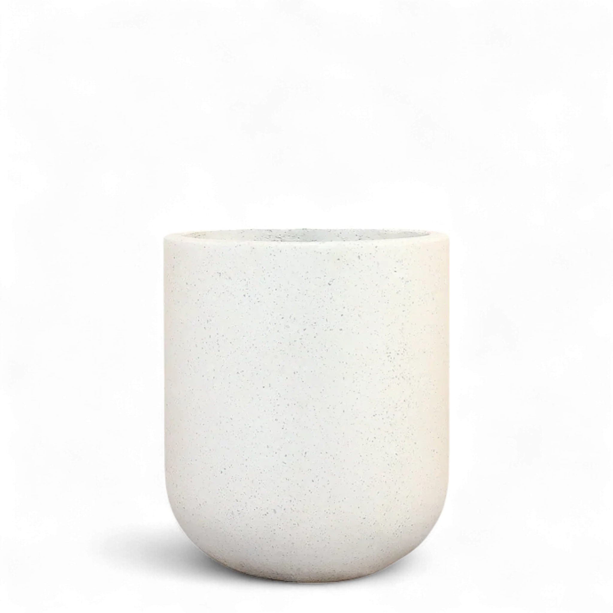 White Terrazzo Pot - Small - Image 2