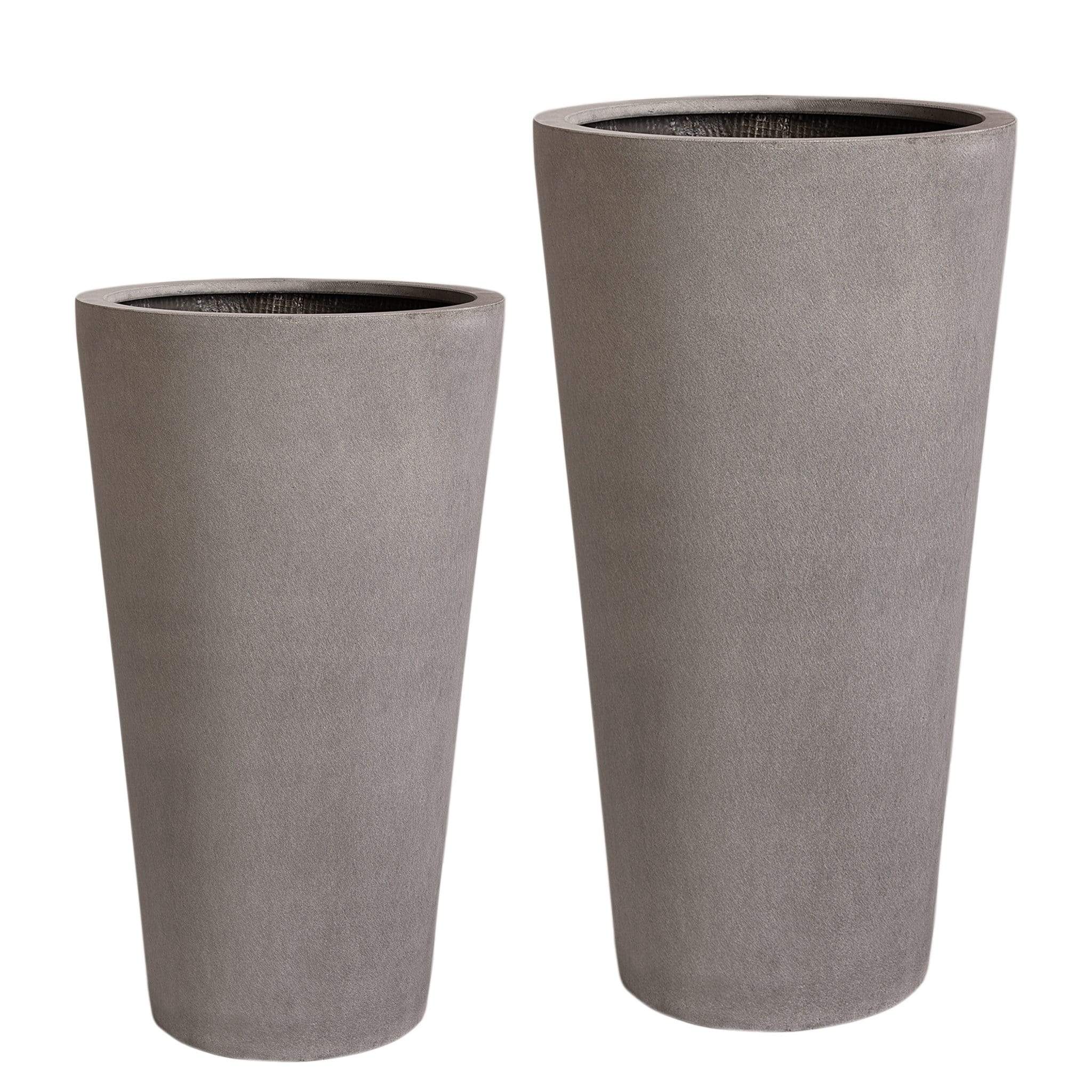 Round Ficonstone Tree Pot