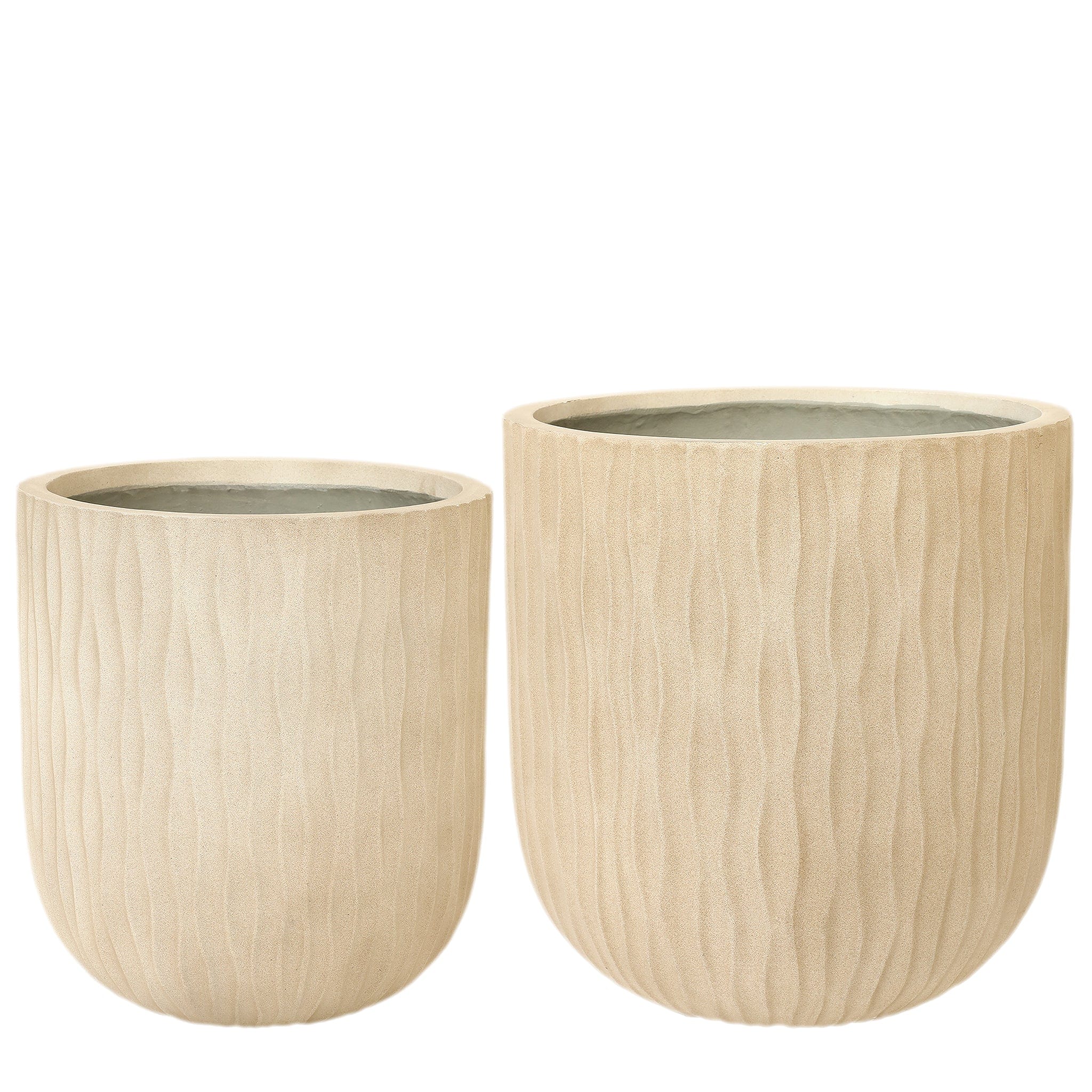 Round Ficonstone Tree Pot