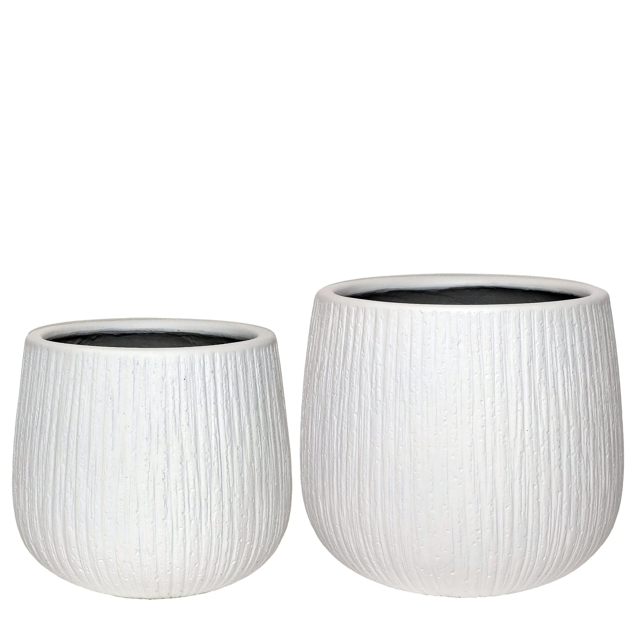 Round Ficonstone Tree Pot