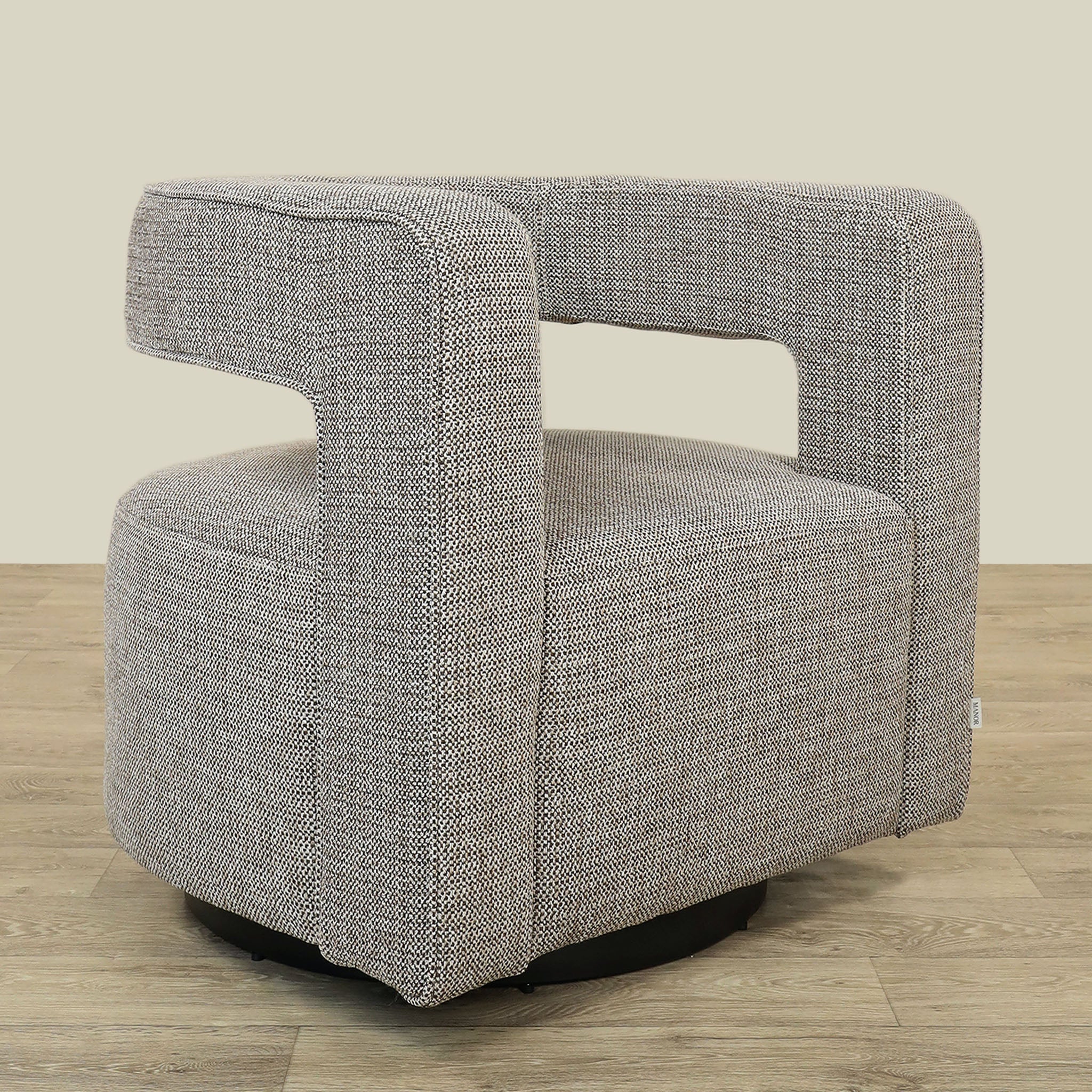 Salvador Swivel Armchair Lounge Chair - Image 18
