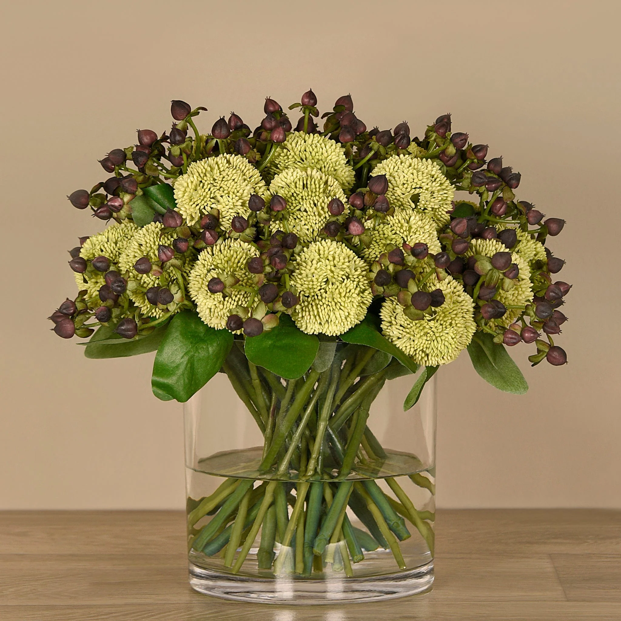 Sedum & Hypericum Arrangement - Image 3