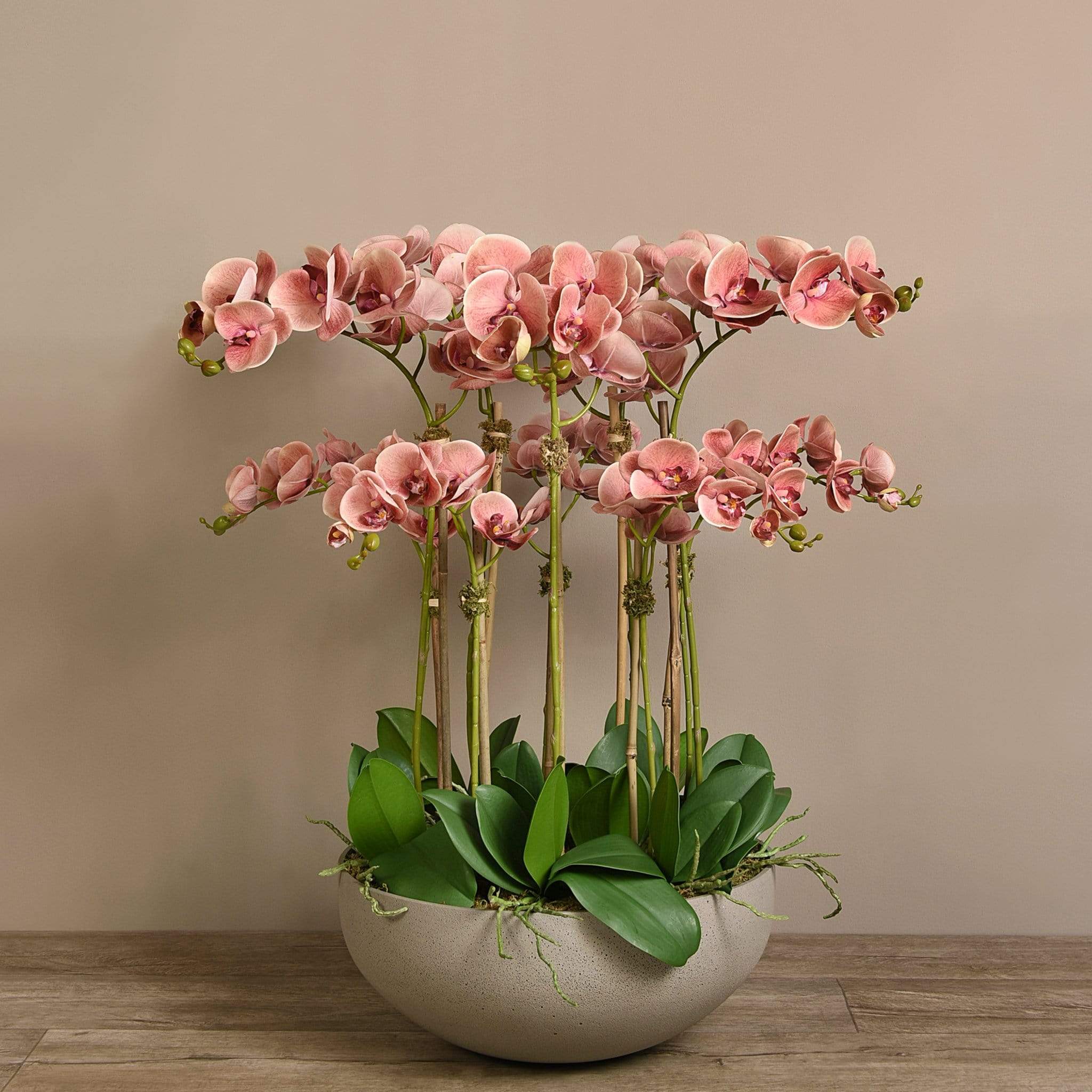 Sleek Artificial Orchid Arrangement - Image 8