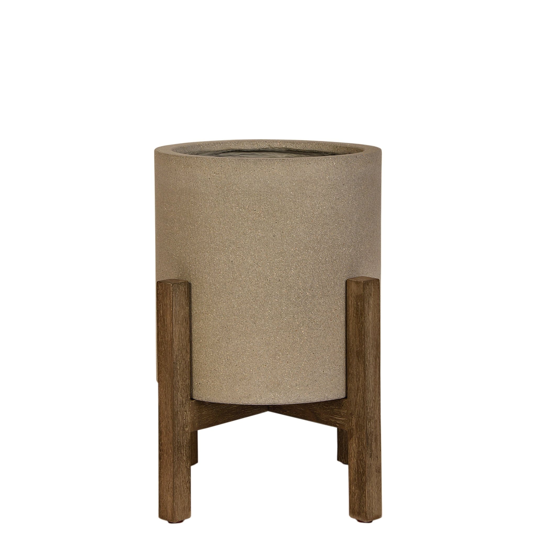 Small Round Ficonstone Tree Pot