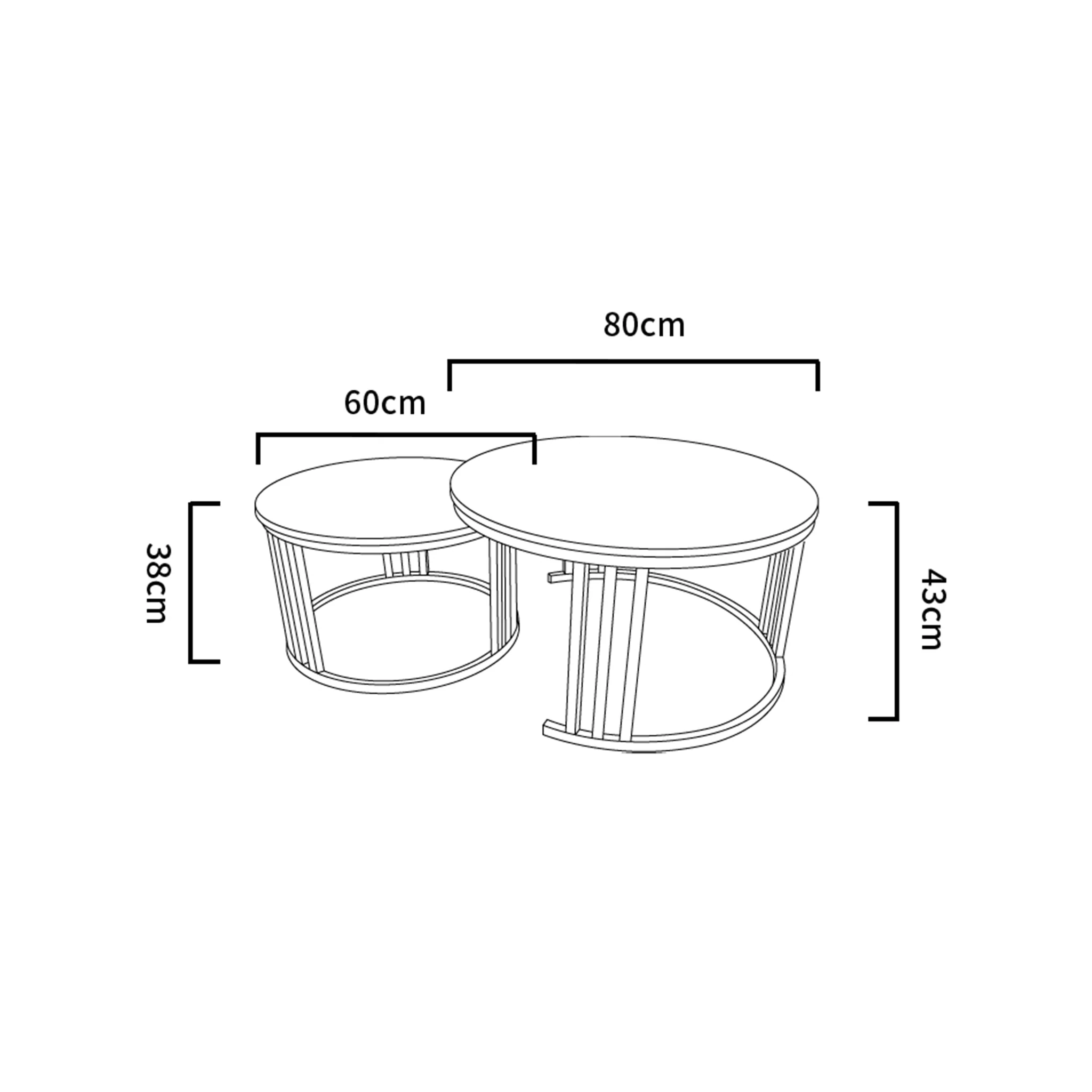 Tae Marble Coffee Table - Image 3