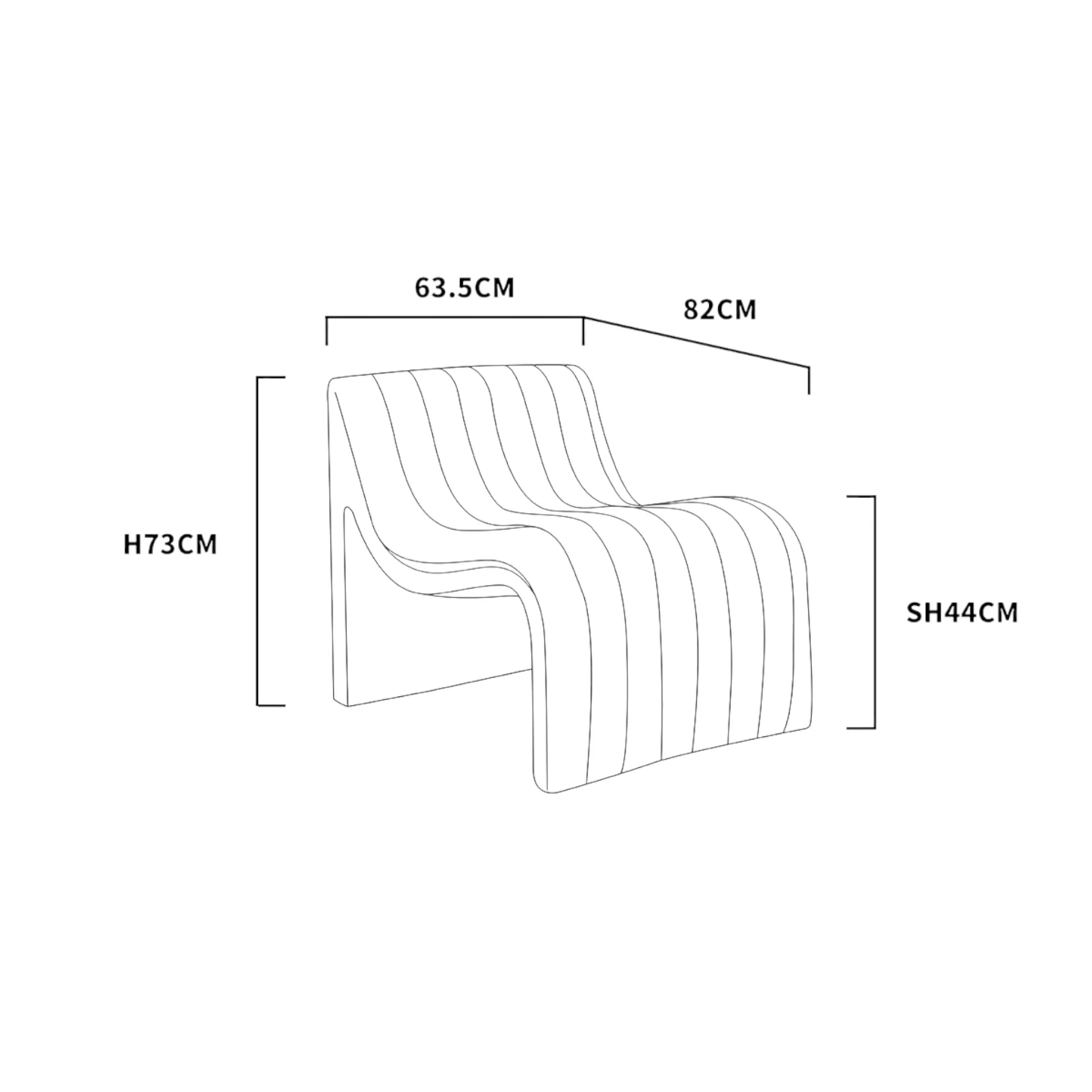 Thiago Armchair Lounge Chair - Image 6