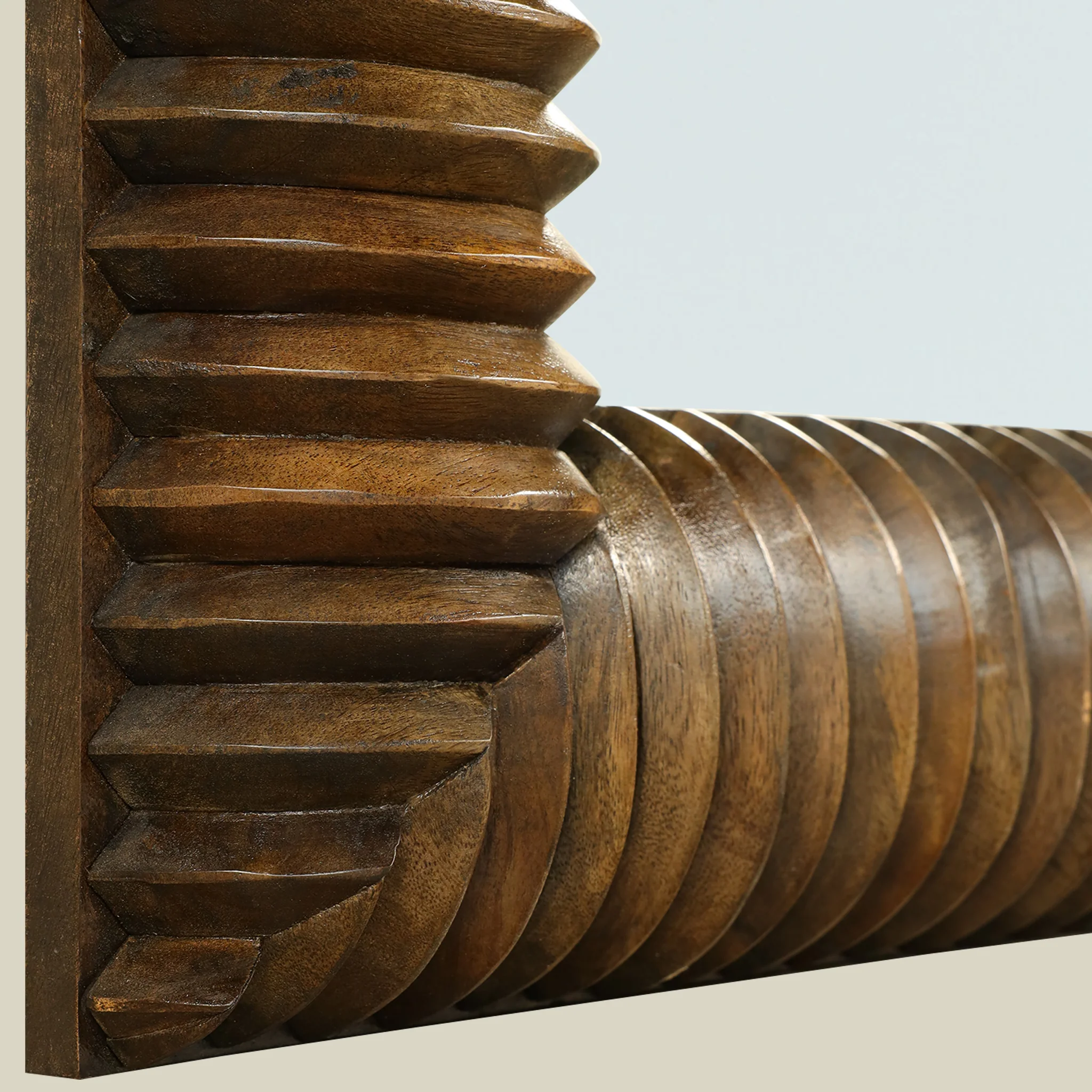 Wooden Mirror - Image 3