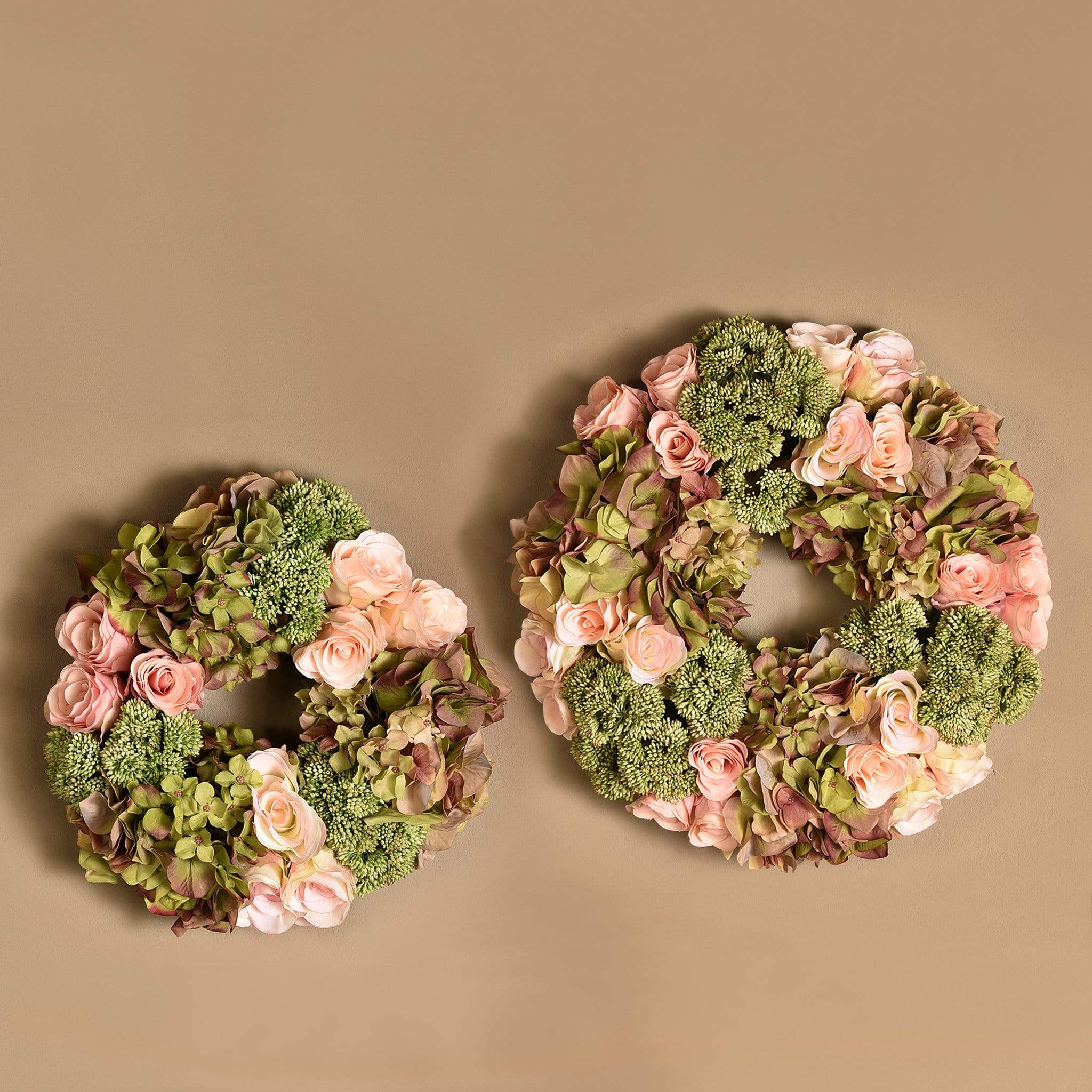Rose & Hydrangea Wreath