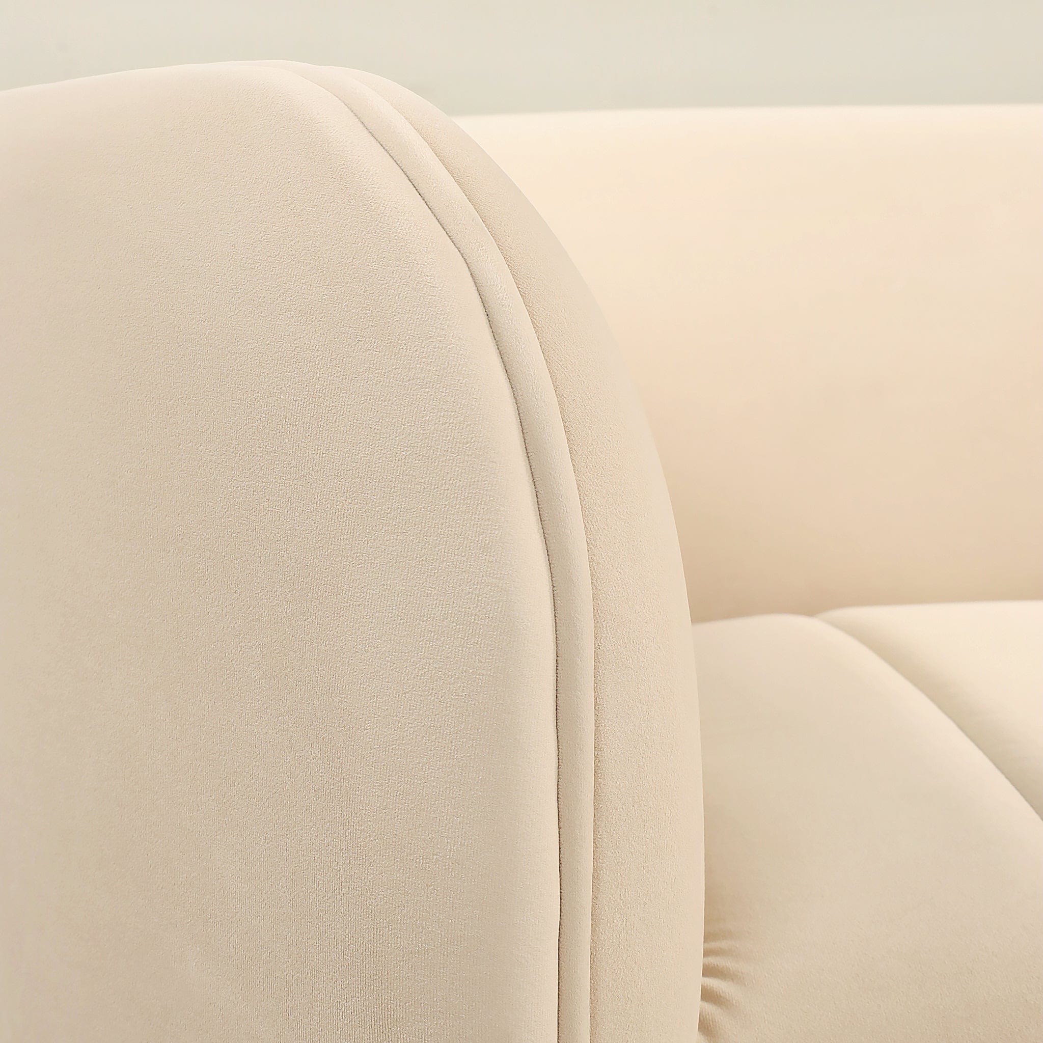 Zane - Velvet Sofa - Image 4