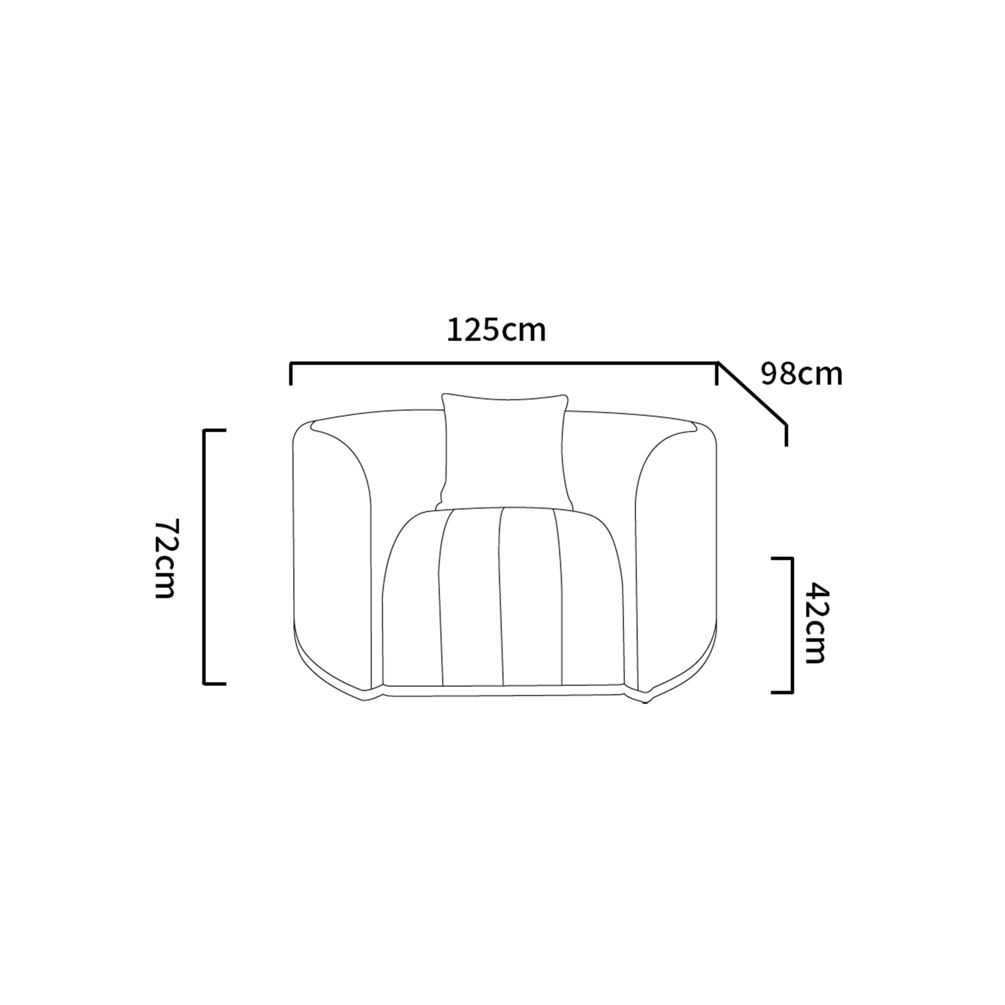 Zane - Linen Sofa - Image 12